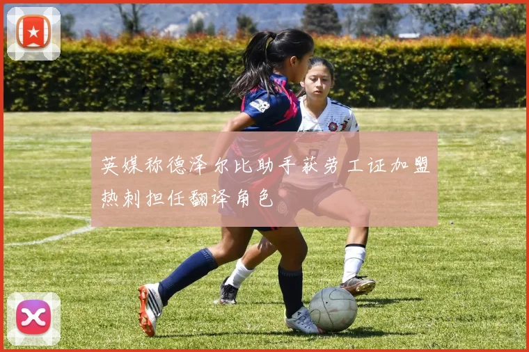 英媒称德泽尔比助手获劳工证加盟热刺担任翻译角色